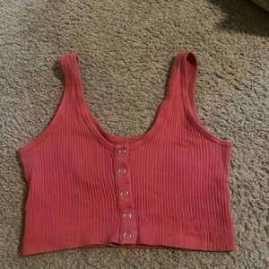 urban outfitters orange tank